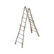 Teleskopleitern - RECA Alu-Teleskopleiter 4x5 Sprossen - 3