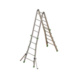 Teleskopleitern - RECA Alu-Teleskopleiter Set mit Seitenkippsicherung 4x5 Sprossen - 3