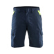 Shorts Industrie Stretch 1446 1832 - Indu Shorts Stretch Dkl. Marineblau/High Vis Gelb 1446 1832 8633 C48 - 2