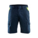 Shorts Industrie Stretch 1446 1832 - Indu Shorts Stretch Dkl. Marineblau/High Vis Gelb 1446 1832 8633 C48 - 1