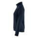 Damen Sweatshirt mit Rei&szlig;verschluss 3394 2526 - Damen Sweatsh. m Rei&szlig;. Dkl. Marineblau/High Vis Gelb 3394 2526 8633 L - 3