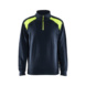 Sweater mit Half-Zip 2-Farbig 3353 1158 - Sweater mit Half-Zip 2-farbig Dkl. Marineblau/High Vis Gelb 3353 1158 8633 S - 1