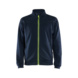 Sweatjacke mit Rei&szlig;verschluss 3362 2526 - Sweatjacke mit Rei&szlig;verschluss Dkl. Marineblau/High Vis Gelb 3362 2526 8633 M - 2