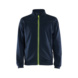 Sweatjacke mit Rei&szlig;verschluss 3362 2526 - Sweatjacke mit Rei&szlig;verschluss Dkl. Marineblau/High Vis Gelb 3362 2526 8633 M - 1