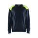 Sweatshirt 3580 1158 - Sweatshirt Dkl. Marineblau/High Vis Gelb 3580 1158 8633 L - 2