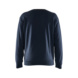 Sweatshirt 3580 1158 - Sweatshirt Dkl. Marineblau/High Vis Gelb 3580 1158 8633 L - 3