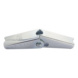 Spring toggle, zinc-plated steel - M5 toggle wings - 1