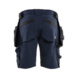  - Handwerker Shorts 4-Wege-Stretch Dunkel Marineblau/Schwarz 1702 1645 8699 C48 - 2