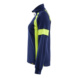 Damen Sweatshirt mit HiVis 3566 1158 - Damen Sweatshirt mit High Vis Marineblau/ High Vis Gelb 3566 1158 8933 XL - 3