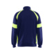 Sweatshirt mit HiVis Full Zip 3567 1158 - Sweatshirt mit HiVis Full Zip Marineblau/ HiVis Gelb 3567 1158 8933 XXXL - 2