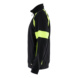 Sweatshirt mit HiVis Full Zip 3567 1158 - Sweatshirt mit HiVis Full Zip Schwarz/Gelb 3567 1158 9933 5XL - 3
