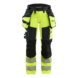 Damenhose High Vis 4-Wege-Stretch 7022 1648 - Damenhose High Vis 4-Wege-Stretch High Vis Gelb/Schwarz 7022 1648 3399 D20 - 1