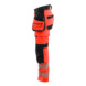 Damenhose High Vis 4-Wege-Stretch 7022 1648 - Damenhose High Vis 4-Wege-Stretch High Vis Rot/Schwarz 7022 1648 5599 D25 - 3
