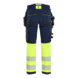 Damenhose High Vis 4-Wege-Stretch 7025 1648 - Damenhose High Vis 4-Wege-Stretch Marineblau/ High Vis Gelb 7025 1648 8933 D21 - 2