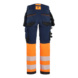 Damenhose High Vis 4-Wege-Stretch 7025 1648 - Damenhose High Vis 4-Wege-Stretch Marineblau/Orange 7025 1648 8953 D18 - 2