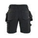 Damen Handwerkershorts 4-Wege-Stretch 7124 1645 - Damen Handwerkershorts 4-Wege-Stretch Schwarz 7124 1645 9900 C40 - 2