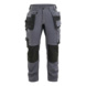  - Damen Handwerkerhose mit Stretch Mittelgrau 7132 1832 9600 D23 - 1