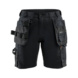 Damen Handwerkershorts Stretch 7133 1832 - Damen Handwerkershorts Stretch Schwarz 7133 1832 9900 C42 - 1