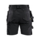 Damen Handwerkershorts Stretch 7133 1832 - Damen Handwerkershorts Stretch Schwarz 7133 1832 9900 C42 - 2