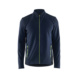 Mikrofleece-Jacke 4765 1010 - Mikrofleece-Jacke Dunkel Marineblau/High Vis Gelb 4765 1010 8633 4XL - 1