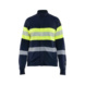  - Da Multin Sweatshirt HiVis Reißvers. Marineblau/HiVis Gelb 3472 1762 8933 XXXL - 1