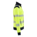  - Da Multin Sweatshirt HiVis Reißvers. HiVis Gelb/Marineblau 3471 1762 3389 S - 2