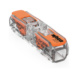 WAGO doorvoerconnector met hendel