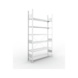 Büro-Steckregale S3 verzinkt, einzeilig