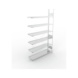 Büro-Steckregale S3 verzinkt, einzeilig - S3 Büro Steck AR 2200x1250x300 verzinkt - 2