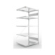 Steckregale S3 verzinkt, einzeilig - S3 CLIP 230 Steck-Anbauregal 2000x1000x800 mm vzk mit 5 B&ouml;den - 1