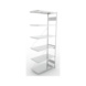 Steckregale S3 verzinkt, einzeilig - S3 CLIP 230 Steck-Anbauregal 2500x1000x500 mm vzk mit 6 B&ouml;den - 2