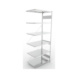 Steckregale S3 verzinkt, einzeilig - S3 CLIP 230 Steck-Anbauregal 2500x1000x600 mm vzk mit 6 B&ouml;den - 2