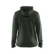 Damen Kapuzensweater mit Rei&szlig;verschluss 3542 2533 - Damen Kapuzensweater mit Rei&szlig;verschluss Herbstgr&uuml;n/Schwarz 3542 2533 4199 XXXL - 3