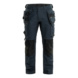 Handwerkerhose Stretch 1750 1141  - HANDWERKERHOSE STRETCH Marineblau/Schwarz 1750 1141 8999 D116 - 1