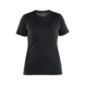 Damen T-Shirt Merino 3537 1743 - Damen Merino T-Shirt Schwarz 3537 1743 9900 XL - 1