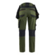 Bundhose STRIKER Damen Hdw. Stretch 7170 1149 - STRIKER Damen Hdw Hose Stretch Waldgr&uuml;n/Rost 7170 1149 4240 C46 - 2