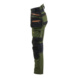 Bundhose STRIKER Damen Hdw. Stretch 7170 1149 - STRIKER Damen Hdw Hose Stretch Waldgr&uuml;n/Rost 7170 1149 4240 C46 - 3