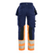 Damen High Vis Hose Stretch 7030 1149 - Damen High Vis Hose Stretch Marineblau/Orange 7030 1149 8953 D20 - 2