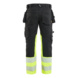 High Vis Hose Stretch 1130 1149  - High Vis Hose Stretch Schwarz/Gelb 1130 1149 9933 C150 - 2
