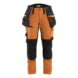 Bundhose STRIKER Damen Hdw. Stretch 7170 1149 - STRIKER Damen Hdw. Arbeitshose Stretch Rostbraun/Schwarz 7170 1149 4099 C36 - 1