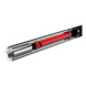 Spannstangen, k&uuml;rzbar mit PVC-&Uuml;berzug - Sperrbalken Pen-Beam Aluminium mit &Uuml;berzug bis 2.250mm, k&uuml;rzbar - 2