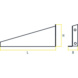 DOS SOPORTES HORIZONTALES PARA CONTENEDOR DE 30 L - PAIR OF HORIZ. BRACKETS F. GALLERY 30 L - 2