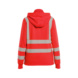 Damen High Vis Sweatshirt m abn. Kapuze 3574 2538  - Damen High Vis Sweatshirt m abnehmb. Kapuze High Vis Rot 3574 2538 5500 S - 2