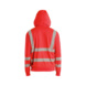 High Vis Sweatshirt m. abnehmb. Kapuze 3573 2538  - High Vis Sweatshirt mit abnehmbarer Kapuze High Vis Rot 3573 2538 5500 M - 3