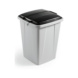 <br/>Abfallbehälter 90L - Abfallbehälter mit schwarzem Deckel; Fassungsvermögen 90 Liter - 1