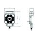 REVERSE WORK LIGHT WITH STROBE R65 - LIGHT WORK REVERSE + STROBE - 2