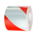 Cinta adhesiva reflectante blanca/roja - Cinta adhesiva reflectante blanca/roja 141mmx 45,7m Derecha - 1