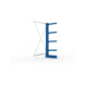 Kragarmregale MS einseitig - Kragarm-Anbauregal MS Medium einseitig 2000x1300x500 mm (HxBxT) RAL 5010 - 3