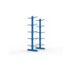 Kragarmregale MS doppelseitig - Kragarm-Grundregal MS Light doppelseitig 3000x1300x800 mm (HxBxT) RAL 5010 - 3