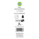 Ersatzlabels f&uuml;r Leitern - Label, Holz-Sprossenstehleiter 2 x 10 Sprossen - 1